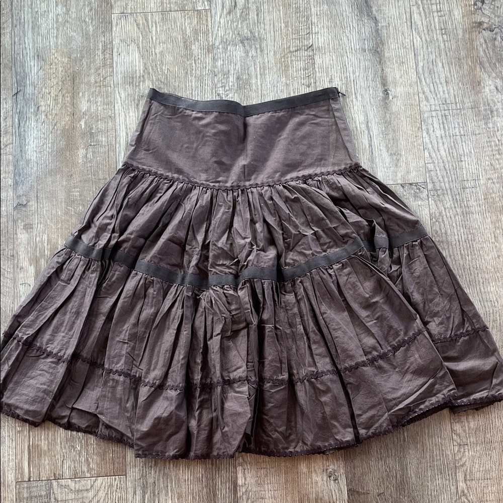 Seventy Dark Brown Skirt